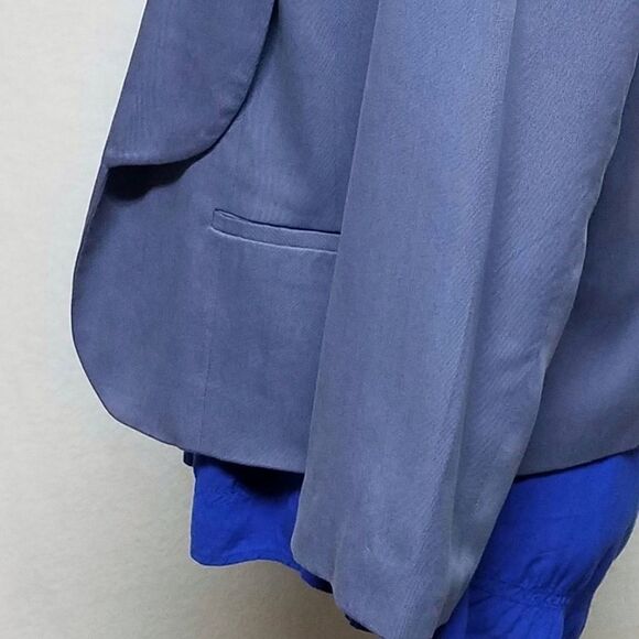 HALOGEN Cornflower Blue Blazer Lace Top Bundle XL - Picture 5 of 16